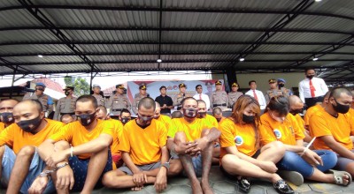 33 Tersangka Narkoba di Mojokerto Diamankan Polisi, 2 Diantaranya Cewek Cantik