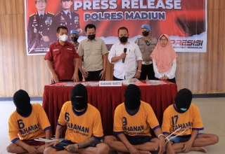 Montir di Madiun Sembunyikan Sabu 14,54 Gram di Ban Motor