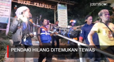 Video: Pendaki Bukit Krapyak Mojokerto yang Hilang Ditemukan Tewas