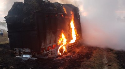 Truk Bermuatan Tembakau Diduga Dibakar di Pamekasan