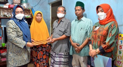Wabup Gresik Sambangi Penyandang Disabilitas