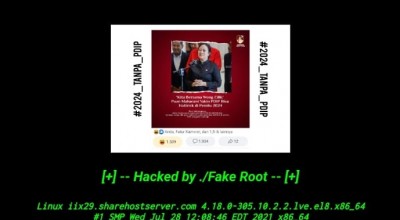 Website PN Jombang Diretas, Hacker Tampilkan Wajah Puan Maharani