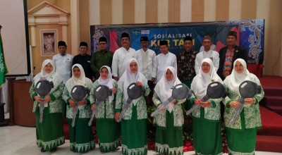 Fatayat NU Bangil, Pasuruan Dapat Bantuan Motor untuk Siar Islam