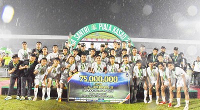 Tim Jatim 3 Boyong Juara Dua dan Top Skor Liga Santri Piala Kasad