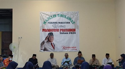 Majelis Sholawat Doakan Prabowo Terpilih Jadi Presiden dalam Pilpres 2024