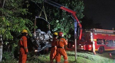 Mobil Tercebur Sungai Depan Rumah AHY, Mulut Sopir Bau Alkohol