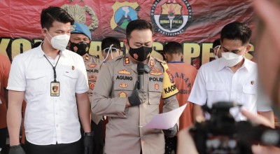 Polisi Amankan 16 Tersangka, 4 Diantaranya Membawa Senjata Tajam