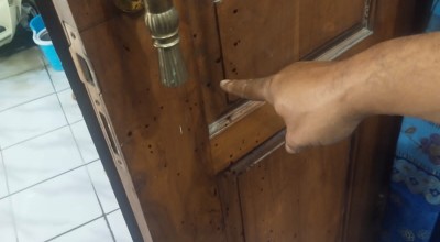 Kawanan Bandit Bertopeng Satroni Rumah dan Bacok Korban