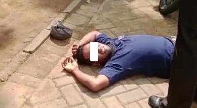 Maling Motor Ditangkap Warga setelah Keok Lawan Nenek Gendong Bayi