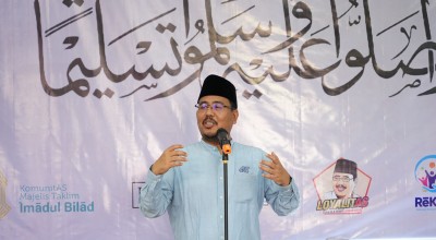 Peringatan Maulid Nabi, Anwar Sadad Temui Majelis Taklim Imadul Bilad