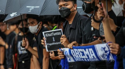 Koordinator SO Bantah Perintahkan Steward Tinggalkan Pintu Stadion Kanjuruhan