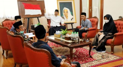 Gus Ipul Berangkatkan Kafilah Kota Pasuruan ke MTQ Tingkat Nasional XXIX