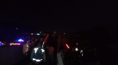 Bus Pariwisata Kecelakaan di Tol, 3 Penumpang Tewas