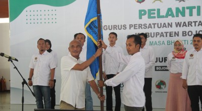 Pengurus PWI Bojonegoro 2022-2025 Resmi Dilantik