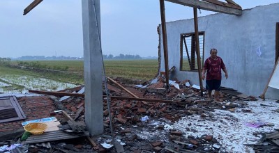 Dua Gedung Madrasah di Sidoarjo Rusak Akibat Angin Kencang, Siswa Diliburkan