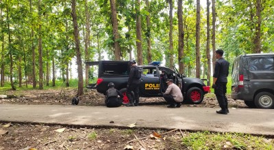 Blarrr...!!! Dua Proyektil Meriam dan 1 Mortir Meledak di Mojokerto