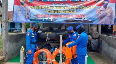 Polres Lamongan Siapkan Posko Antisipasi Bencana