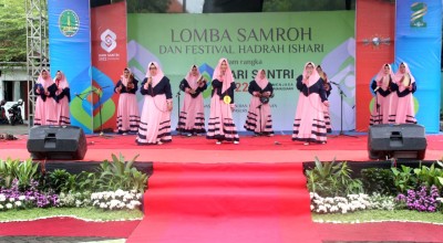 Sambut Hari Santri, 33 Grup Ramaikan Lomba Samroh Kota Pasuruan