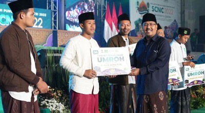 Sadad Merinding saat 650 Santriwati Bacakan Nazam di SCNC: Ingat Zaman Mondok