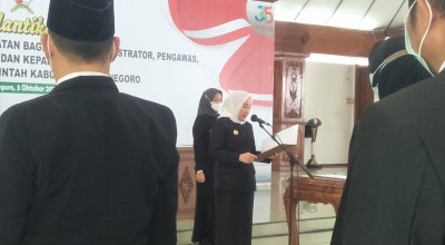 26 Kepala Sekolah di Bojonegoro Dilantik Bareng 11 Pejabat Lain