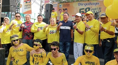 Peringatan HUT ke-58 Golkar, Target Kuningkan Jombang Meski Berat