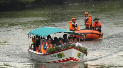 Kemudi Warrior, Wisata Susur Sungai Paling Anyar di Gresik, Pengen Coba?