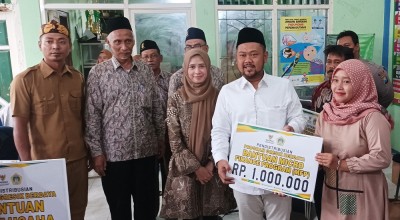 30 Pelaku UMKM Desa Gredek Gresik Terima Bantuan Usaha dari Baznas