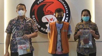 Kuli Bangunan Pengedar Narkoba Paket Komplet Ditangkap Polisi