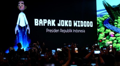 Presiden Jokowi Versi Avatar Ajak Generasi Muda Bersatu