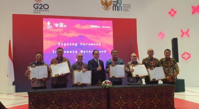 Perum Jasa Tirta I Teken Proyek Indonesia Water Fund