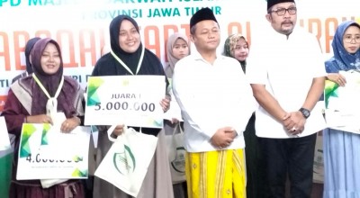 Putri Annisa Asal Surabaya Juara MTQ Hari Santri