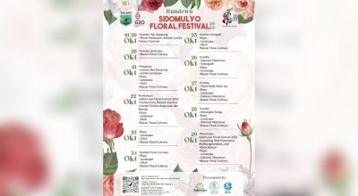 Disparta Kota Batu Dukung Sidomulyo Floral Festival 2022