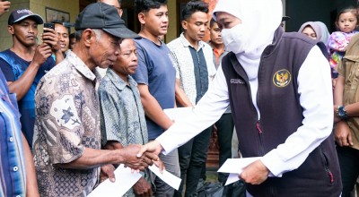 Relokasi Warga Terdampak Tanah Gerak, Khofifah Anggarkan Rp50 Juta Per Rumah