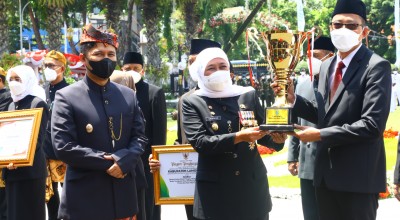 Piala Bergilir HUT ke-77 Pemprov Jatuh ke Tangan Bank Jatim