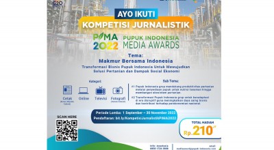 Pupuk Indonesia Gelar Kompetisi Jurnalistik