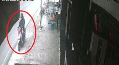 Kunjungi Rumah Orang Tua, Motor Guru MI di Jombang Digondol Maling