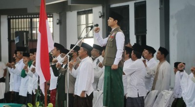 Bupati Trenggalek Mas Ipin Pimpin Apel Hari Santri