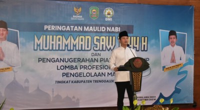 Bupati Trenggalek Mas Ipin Ajak Tauladani Kepribadian Rasulullah Muhammad SAW