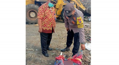 Mayat Bayi Terbungkus Kain Ditemukan di Tempat Pembuangan Sampah
