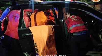 Brak! Pengemudi Honda CRV Tewas di lokasi Usai Menabrak Buntut Espass