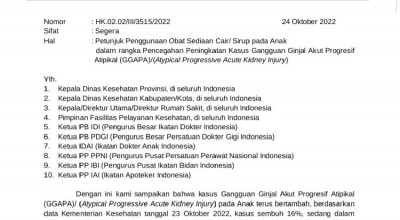 156 Obat Sirop Boleh Diresepkan, Kemenkes Jamin Aman