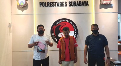 Edarkan Sabu, Driver Ojek Online asal Surabaya Disergap saat Check In