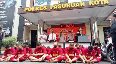 Polisi Ringkus 16 Pelaku Kriminal, Amankan 8 Motor dan 3 Televisi