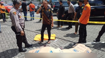 Pria Loncat dari Lantai 28 Apartemen di Surabaya Bunuh Diri, Sandal Jadi Penguat