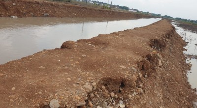 Desa Ini Terancam Dikepung Banjir Akibat Proyek Tanggul Belum Selesai