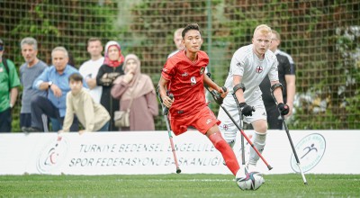 Roby Ansalni, Ceritakan Kisah Sukses Kalahkan Timnas Amputasi Jerman