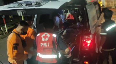 Pemotor Selamat dari Maut Setelah Terseret Kereta Api Sejauh 50 Meter