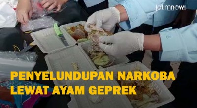 Video: Penyelundupan Narkoba Lewat Ayam Geprek