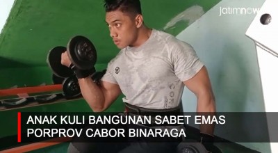 Video: Kisah Anak Kuli Bangunan Sabet Emas Porprov Cabor Binaraga
