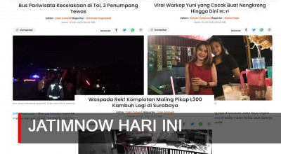 Jatimnow Hari Ini: Viral Warkop Yuni yang Cocok Buat Nongkrong Hingga Dini Hari